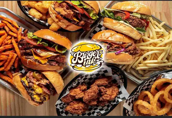 Burger Ink Chapala Menu and Style